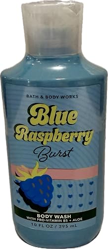 Bath & Body Works Women's Blue Raspberry Burst Shower Gel Body Wash 10 Ounce Beauty & Personal Care Bath & Body Works