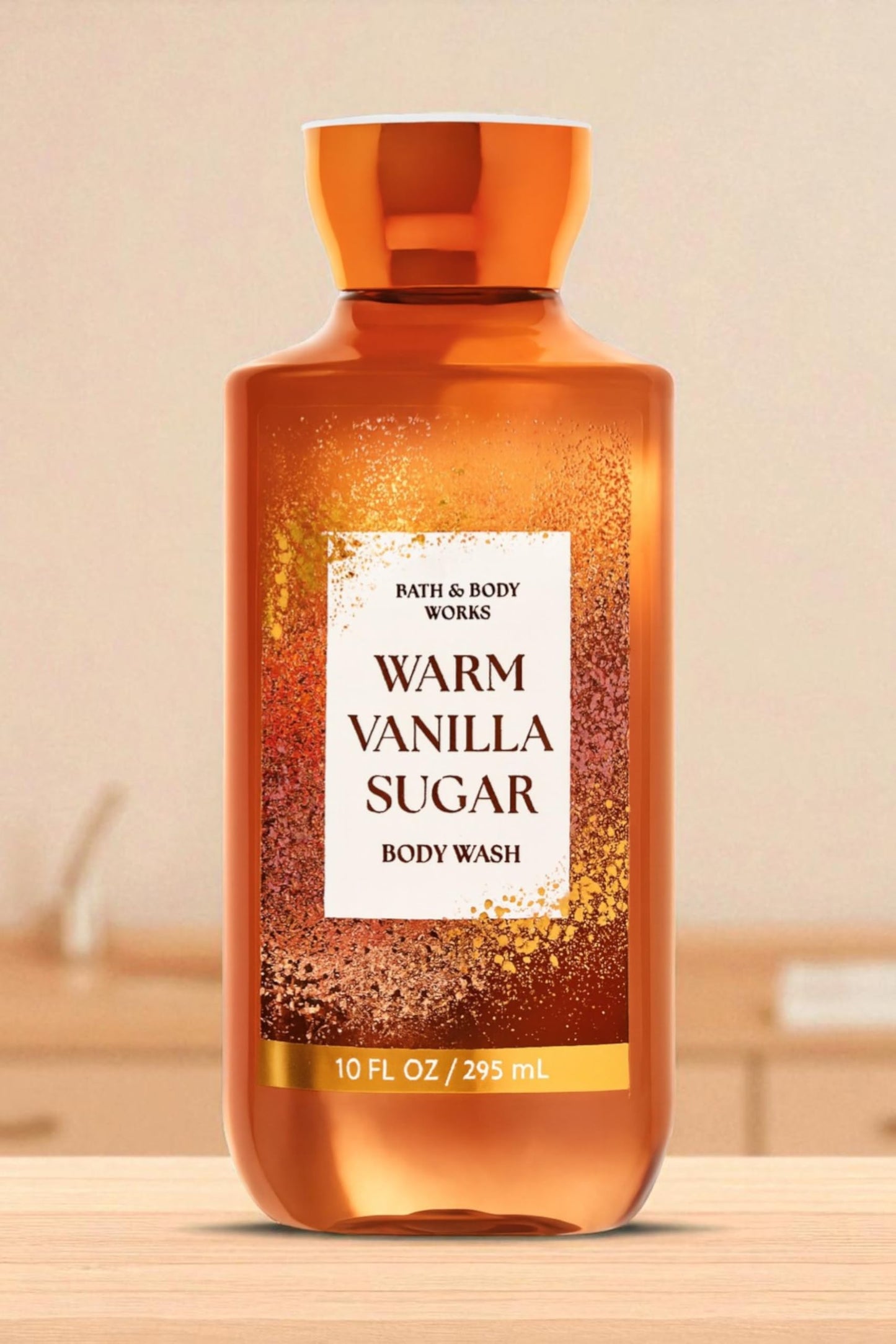 Bath & Body Works Warm Vanilla Sugar Body Wash - 3 Pack - 10 fl oz Each - Shea & Vitamin E - Vanilla, White Orchid & Sandalwood Scent Beauty & Personal Care Bath & Body Works