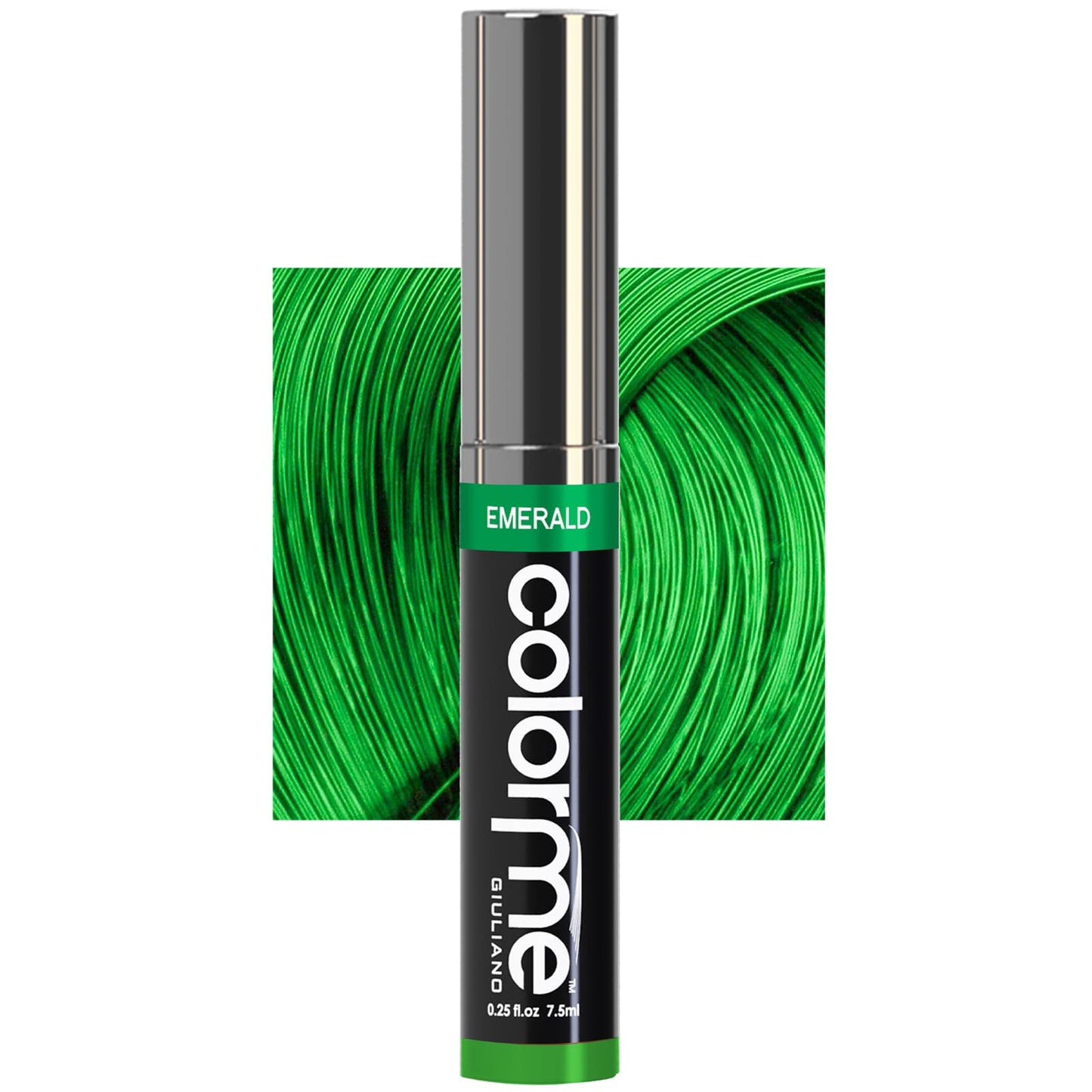 Colorme Root Touch Up Temporary Hair Mascara to color and Blend Semi Permanent Dye regrowth. Washes Out (EMERALD) Beauty & Personal Care Color Me