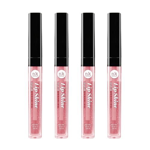 NICKA K NEW YORK Lip Shine, Cosmetics, vibrant colors, bright colors, shining lips, lip shine, long lasting (AMZ228) Beauty & Personal Care NICKA K NEW YORK