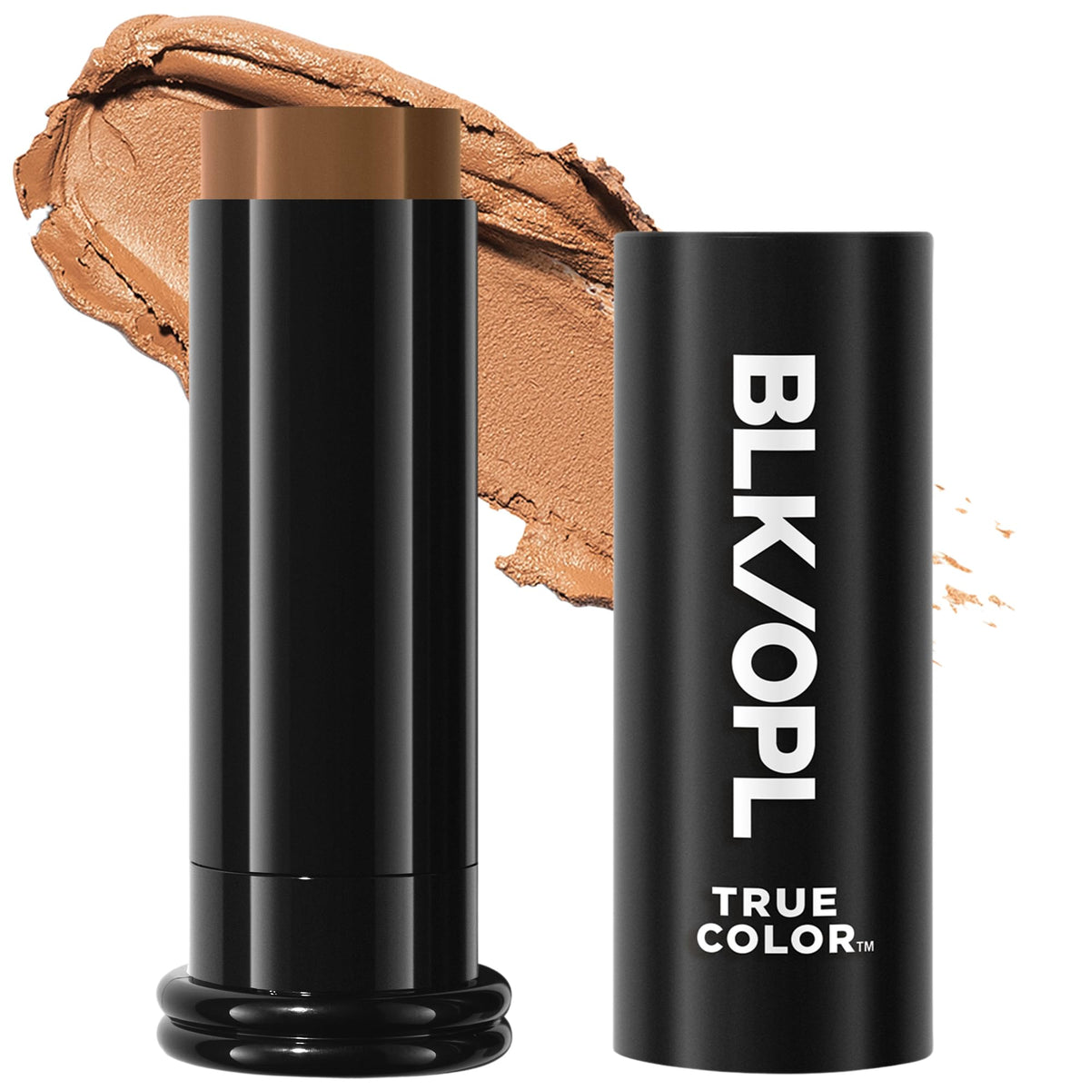 BLK/OPL Skin Perfecting Foundation Stick, True Color - SPF 15 Buildable & Blendable Face Foundation Makeup with Matte Finish - Full Coverage, Color