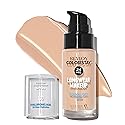 Revlon Liquid Foundation, ColorStay Face Makeup for Normal & Dry Skin, SPF 20, Longwear Medium-Full Coverage with Natural Finish, Oil Free, 130 Beauty & Personal Care REVLON