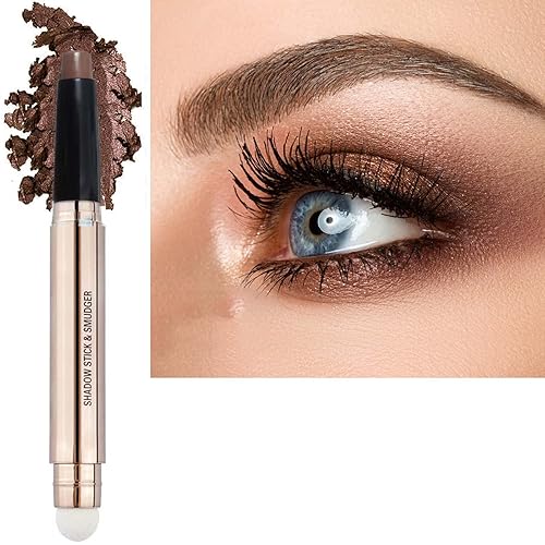 MAY FOLTREN Waterproof Hypoallergenic Eyeshadow Pencil in Bright Brown #17 Beauty & Personal Care MAY FOLTREN