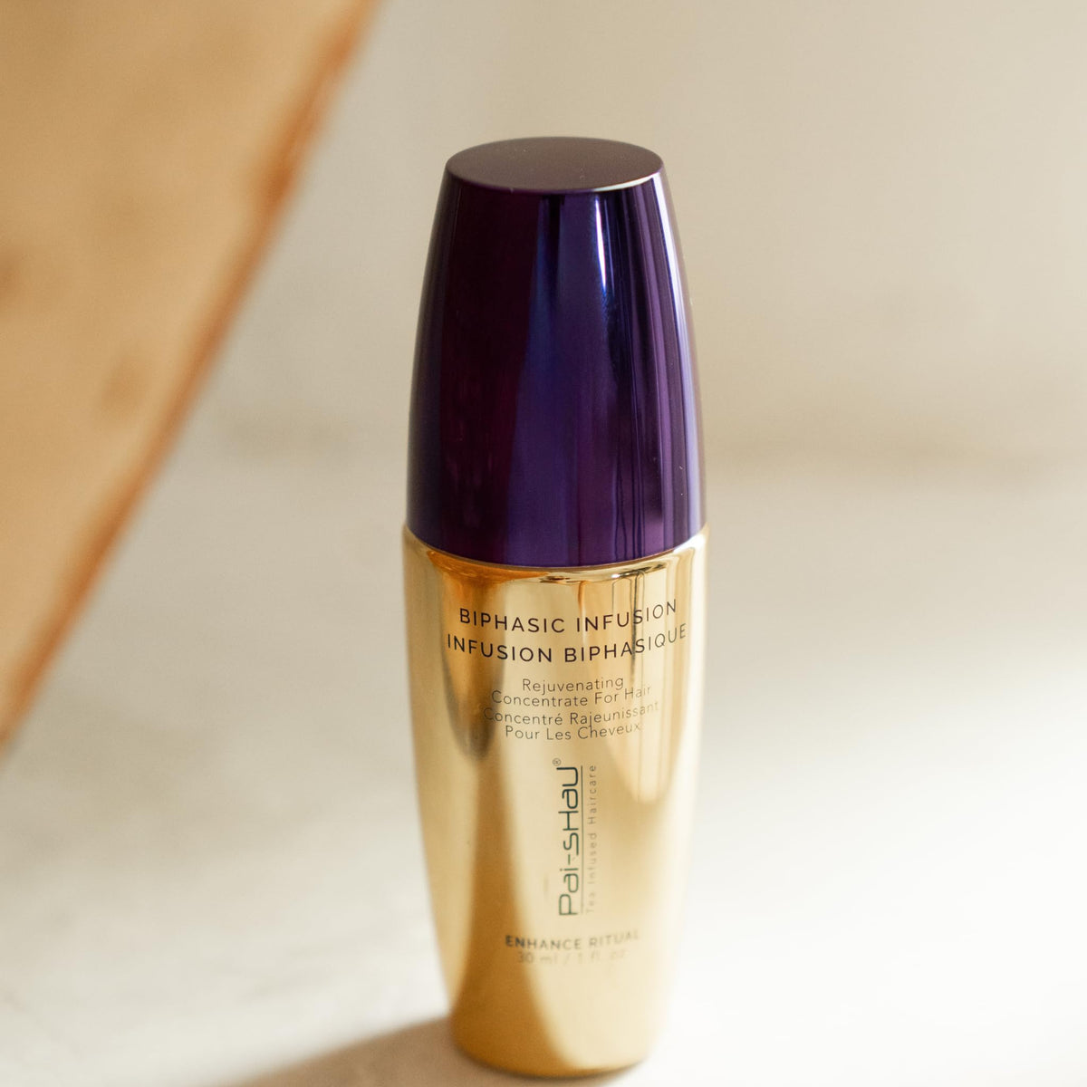 Pai-Shau - Biphasic Infusion Hair Serum, Oil-Free Rejuvenating Serum for Shine & Smoothness, Thermal & Environmental Protection, 1 Fl Oz Beauty & Personal Care Pai-Shau