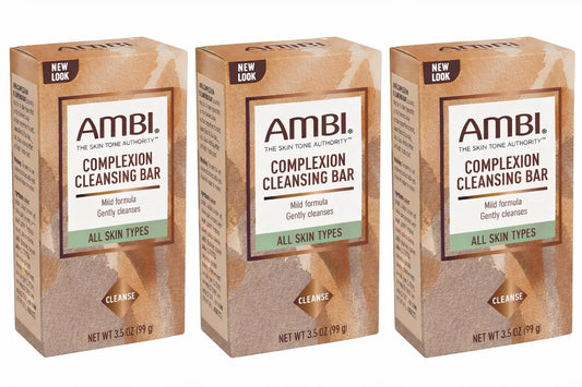 Ambi Complexion Cleansing Bar Soap, 3.5 oz (Pack of 3) Beauty & Personal Care Ambi