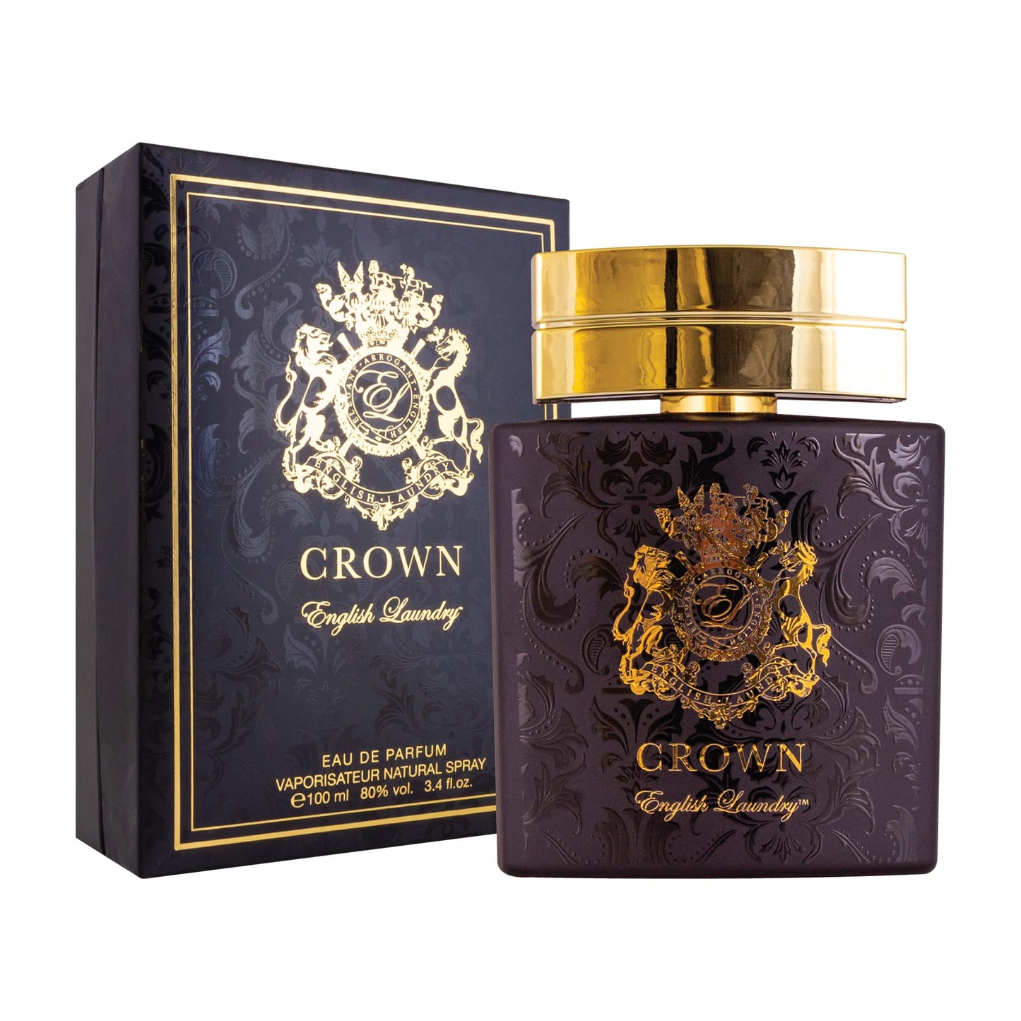 English Laundry Crown Cologne Eau de Parfum Spray, 3.4 Fl Oz Beauty & Personal Care English Laundry