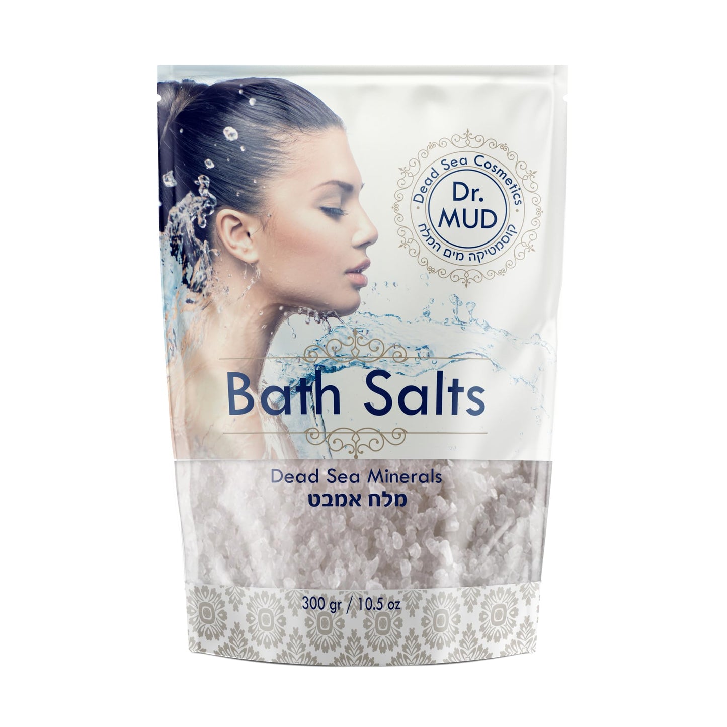 Natural Dead Sea Salt 100% Mineral-Rich Bath Soak, More Minerals Than Epsom Salt, Deep Relaxation, Detox, Exfoliates & Softens Skin, Helps Psoriasis Beauty and Personal Care DR.MUD DEAD SEA COSMETICS