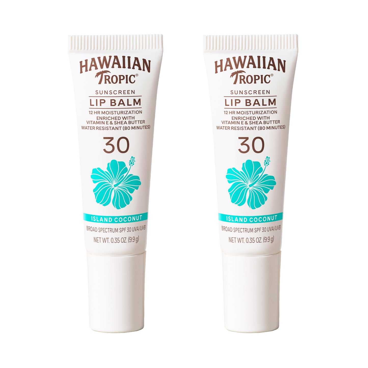 Hawaiian Tropic Lip Balm, Island Coconut, SPF 30, 0.35oz each, Twin Pack Beauty & Personal Care Hawaiian Tropic
