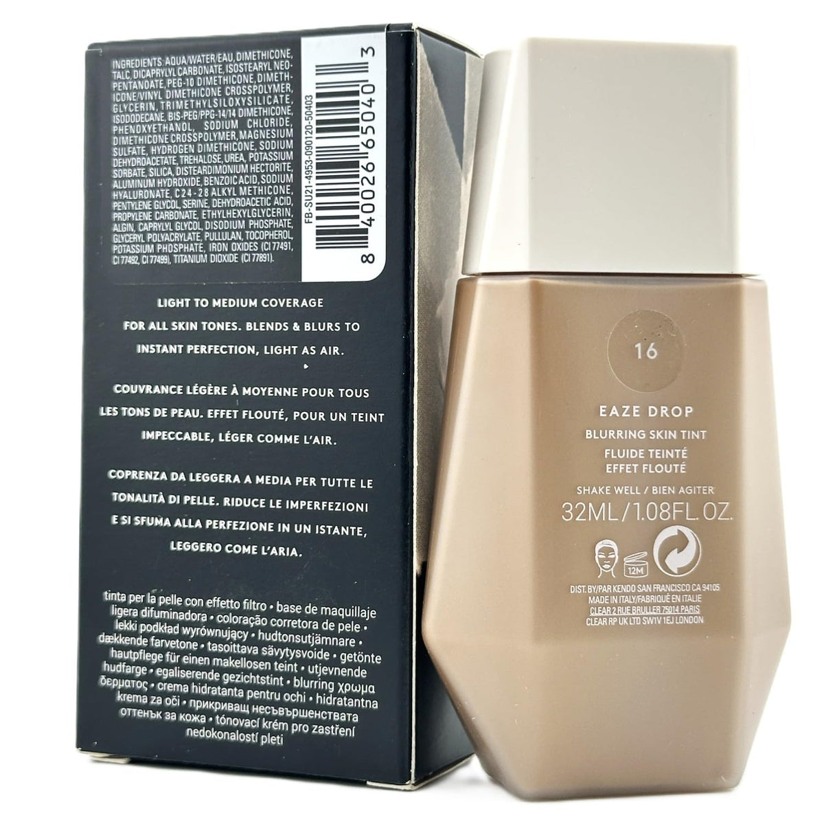 Fenty Beauty by Rihanna Eaze Drop Blurring Skin Tint 16