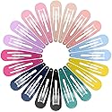 Snap Hair Clips for Women Girls, Funtopia 40 Pcs 7cm / 2.8 Inch Long No Slip Metal Hair Clips, Large Snap Hair Barrettes Hairpins for Thick Hair Beauty & Personal Care Funtopia