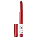 Maybelline Super Stay Ink Crayon Lipstick Makeup, Precision Tip Matte Lip Crayon with Built-in Sharpener, Longwear Up To 8Hrs, Hustle In Heels, Apple Beauty & Personal Care MAYBELLINE