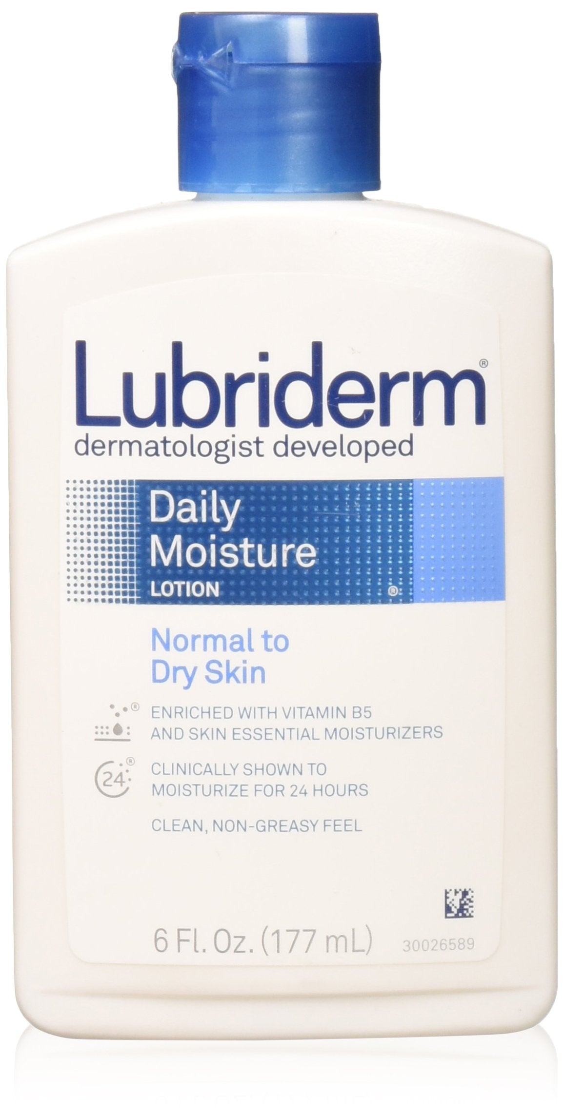 Lubriderm Daily Moisture Lotion for Normal to Dry Skin, 6 fl oz (177 ml) Beauty & Personal Care Lubriderm