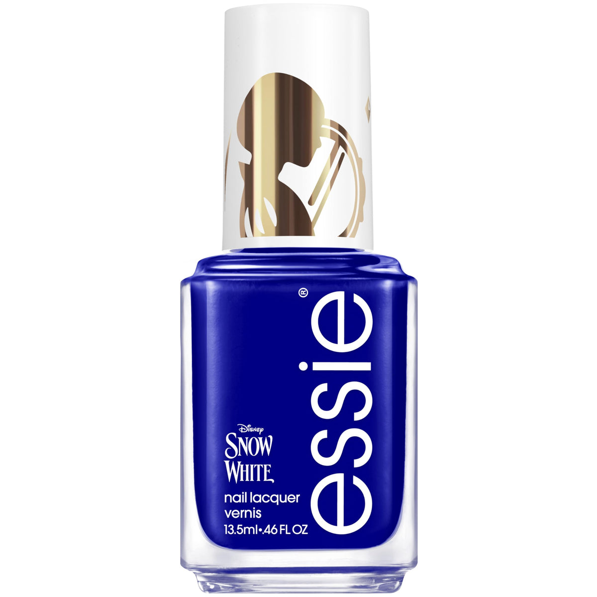 essie salon-quality nail polish, vegan, Disney's Snow White, blue, brave & true, 0.46 fl oz