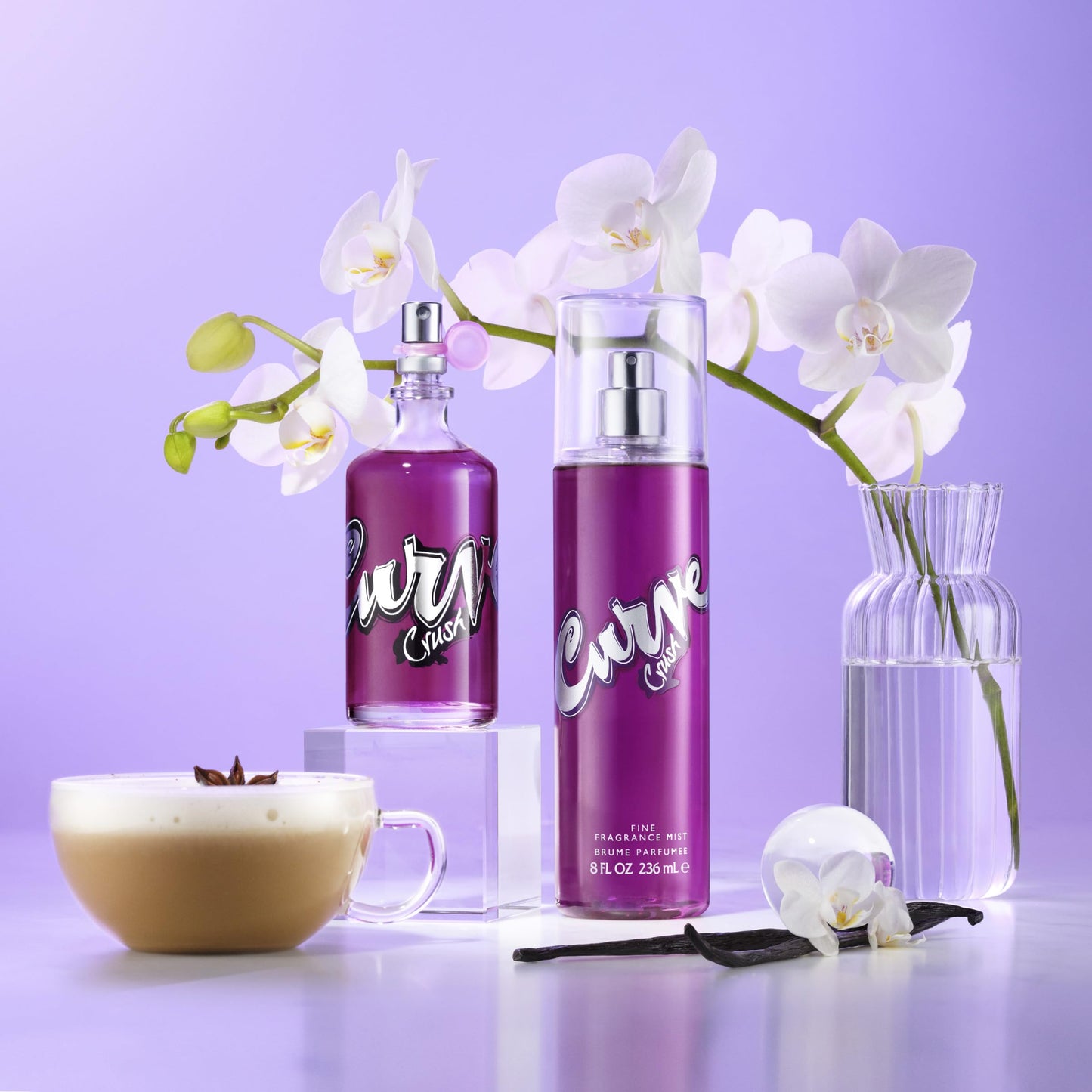 Curve Crush Fine Fragrance Mist for Women, Casual Day or Night Floral Scent, 8 fl oz Beauty & Personal Care Curve
