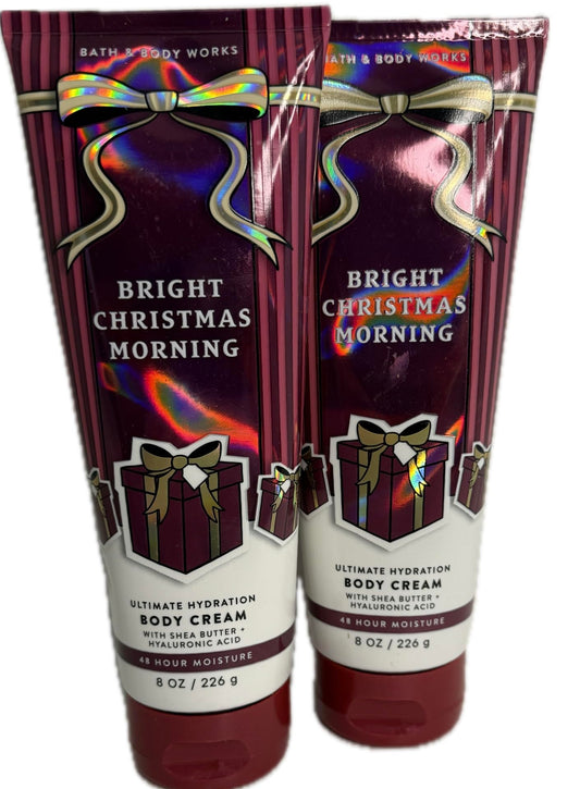Bath & Body Works Bright Christmas Morning Body Cream Gift Set 2-Pack