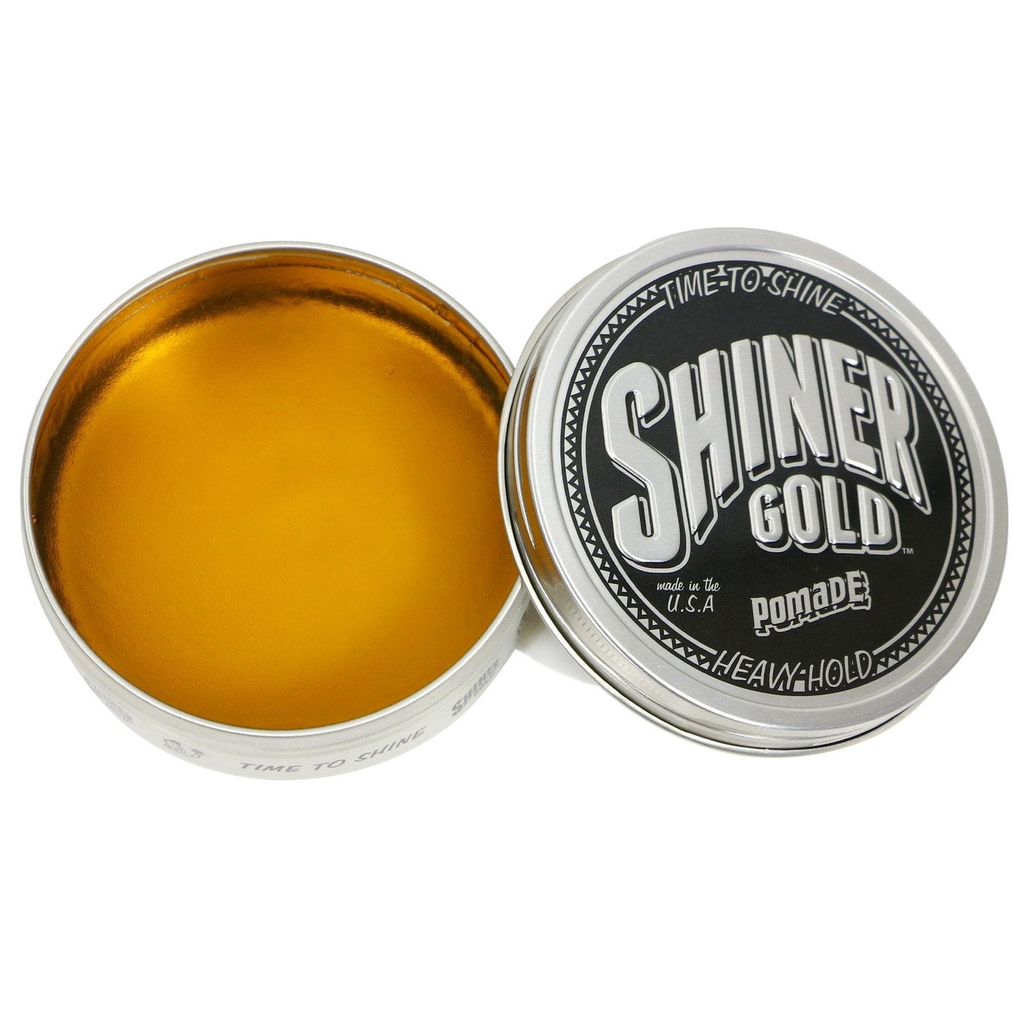 Shiner Gold Pomade | Strong Hold | High Shine | Water-based | Coconut Scent, 4oz Beauty & Personal Care Shiner Gold Pomade