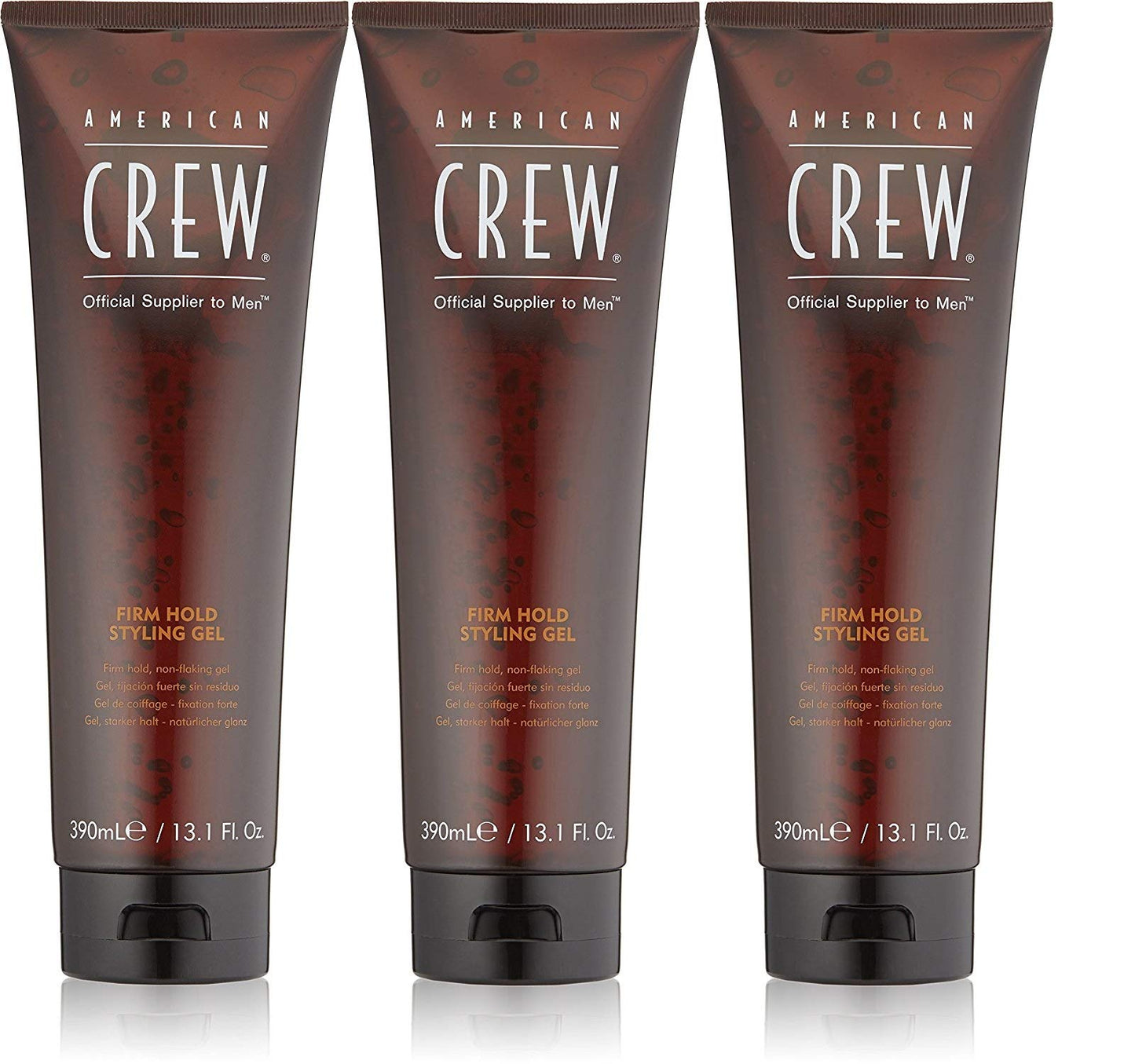 AMERICAN CREW Firm Hold Styling Gel 13.1oz Pack of 3 Set Beauty & Personal Care AMERICAN CREW