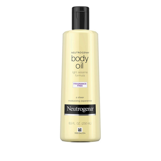 Neutrogena Body Oil 8.5 Ounce Fragrance-Free Beauty & Personal Care Neutrogena