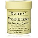 Genes Vitamin E Creme Swiss Collagen Complex Moisturizing Creme for Dry and Sensitive Skin 16 oz Beauty & Personal Care Genes