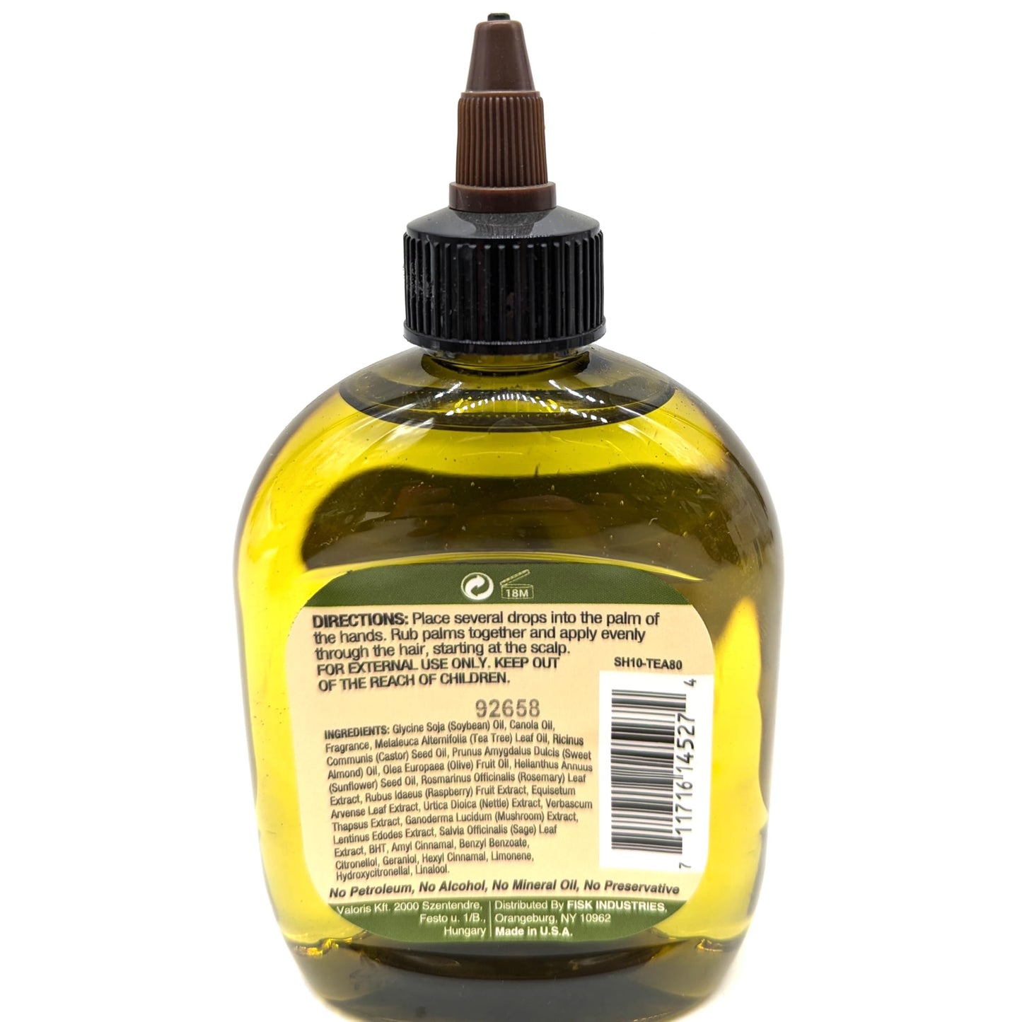 Difeel Premium Natural Hair Oil - Tea Tree Oil for Dry Scalp 7.1 Ounce Beauty & Personal Care Difeel