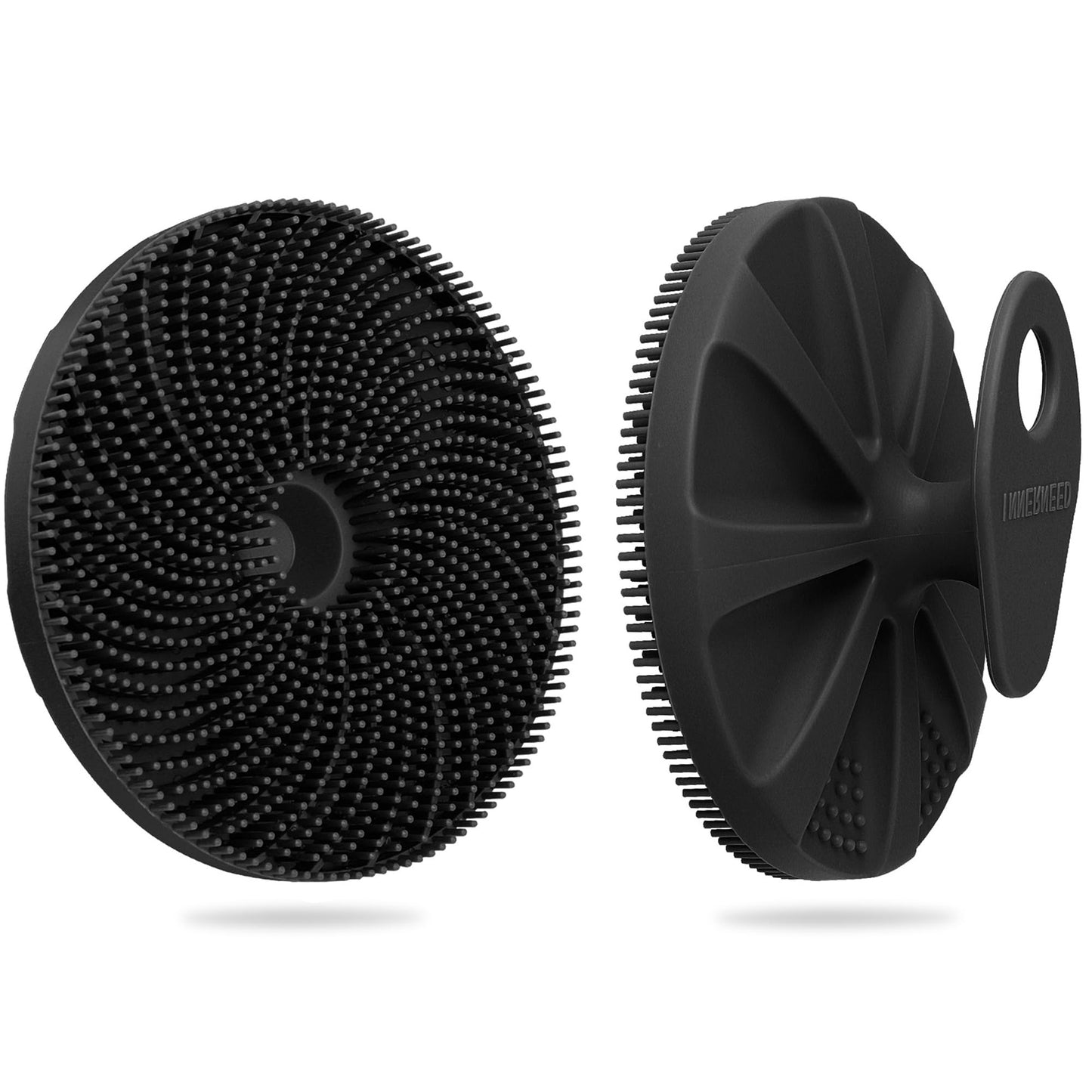 INNERNEED® More Hygienic Silicone Body Scrubber Exfoliating & Massaging Shower Brush, Bathing Tool, for All Skin Types, Lathers Well, Longer Service Beauty & Personal Care INNERNEED