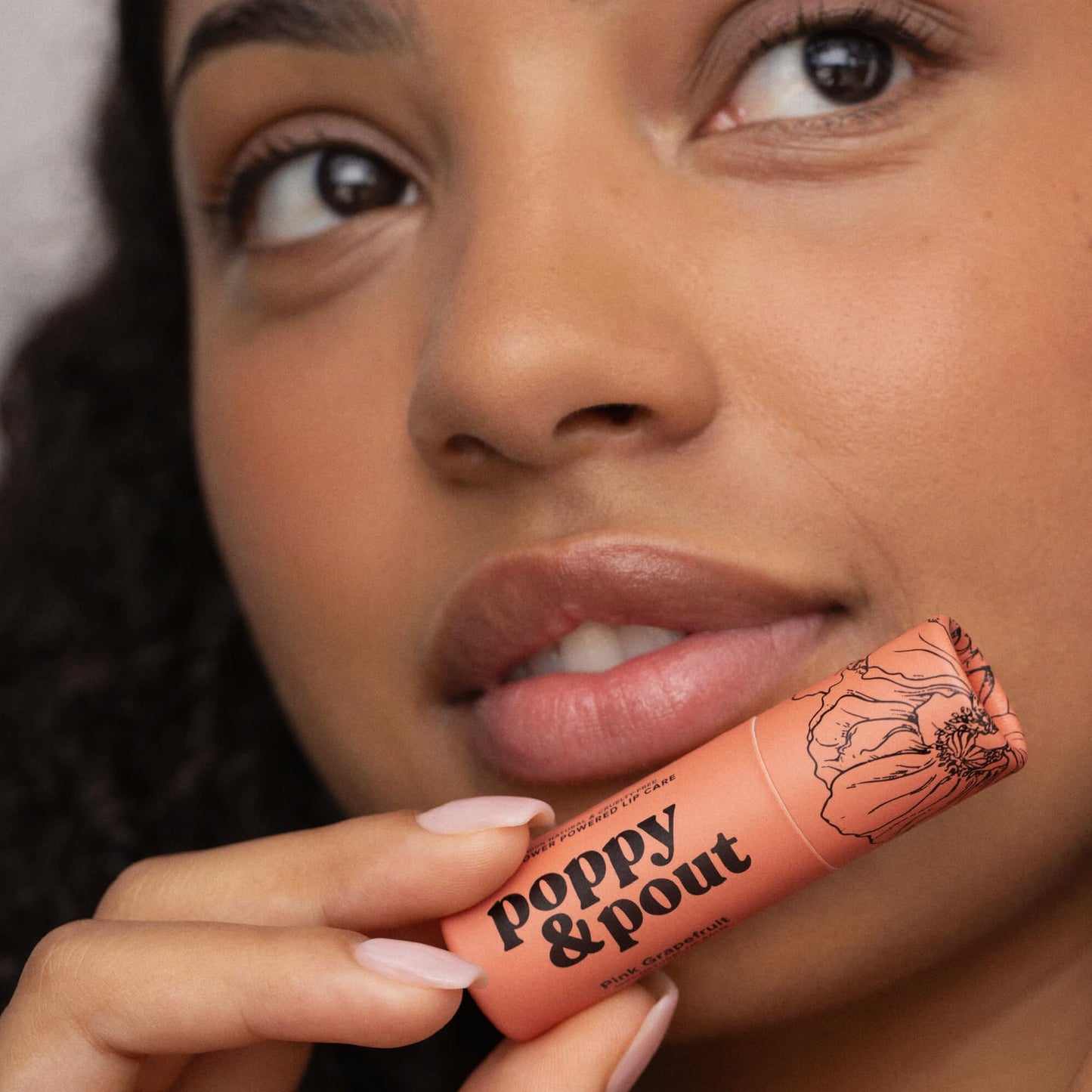 Poppy & Pout Lip Care Set - Lip Balm & Scrub - Sustainable Cardboard Tubes & Glass Jars, All Natural, Beeswax, Coconut Oil, Cruelty Free, Exfoliating Beauty and Personal Care Poppy & Pout