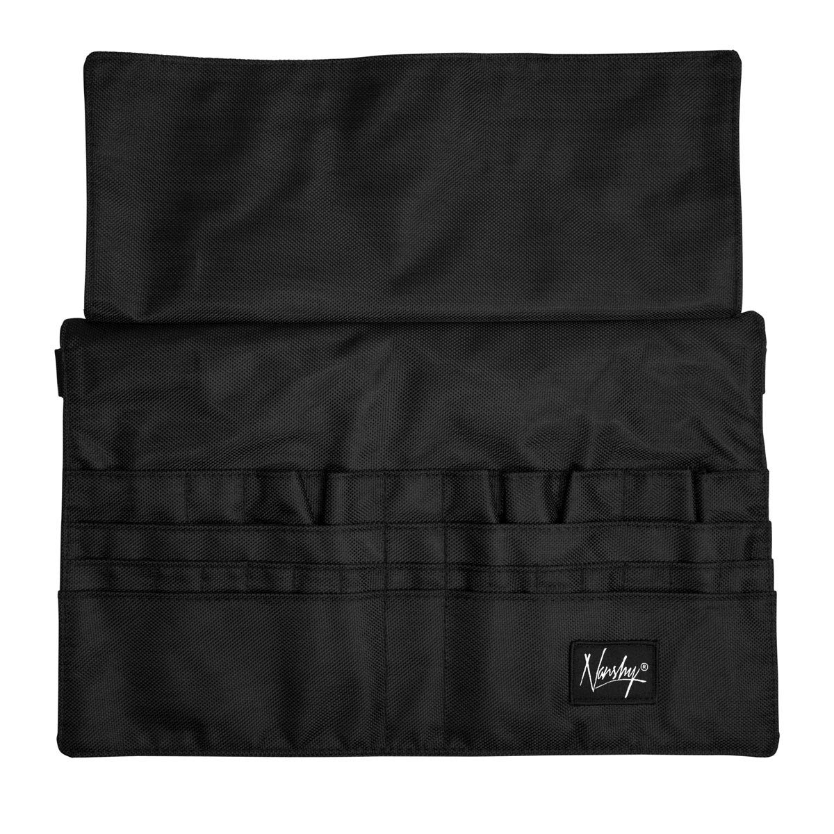 Nanshy Makeup Brush Belt with 28 Pockets & Adjustable Waist Strap for Makeup Artist or Beauty Salon - Professional Brush Belt MUA Kit - (Black, 15" x Beauty & Personal Care Nanshy
