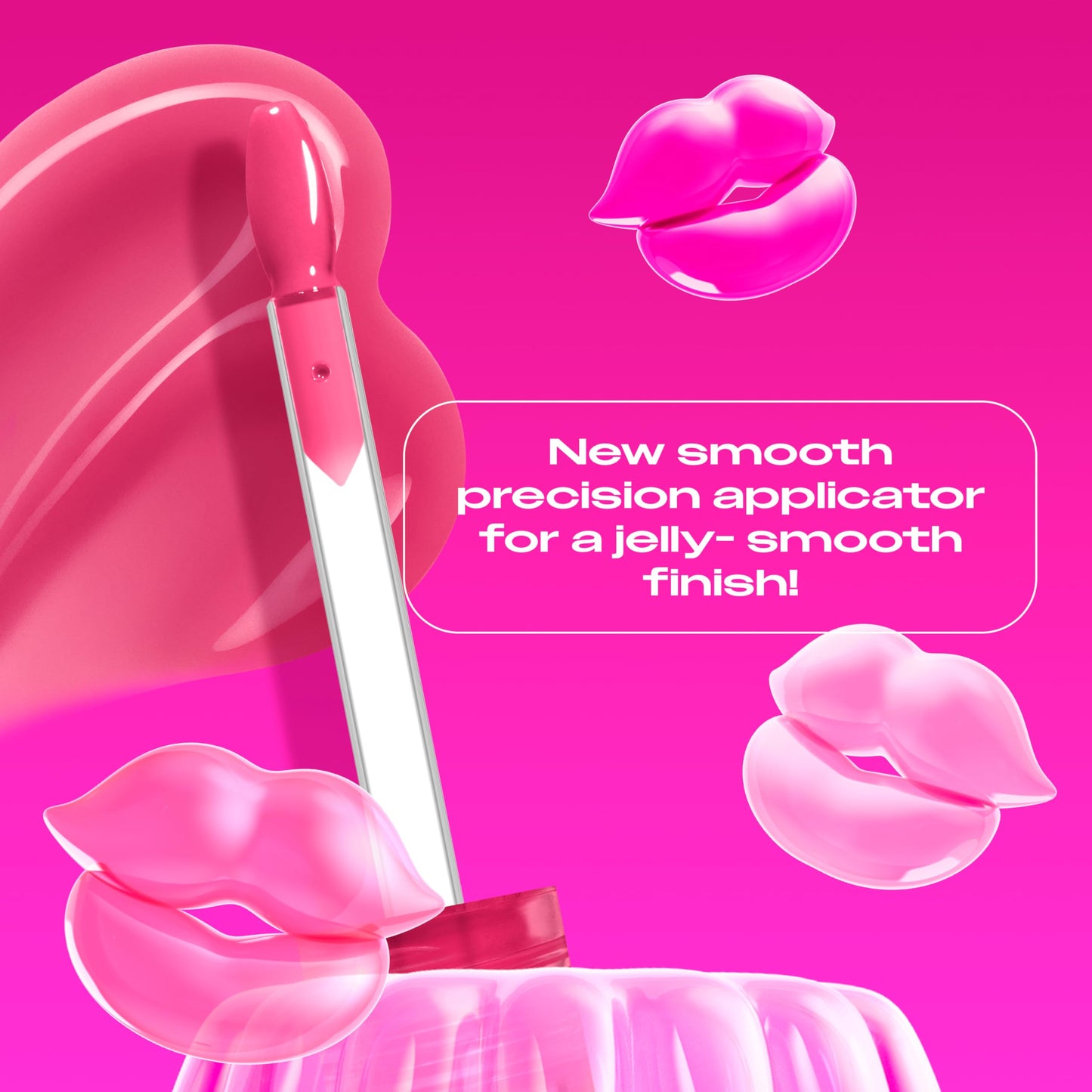 NYX PROFESSIONAL MAKEUP Jelly Job Lip Gloss, Lip Tint Gloss with Full-Bodied, Smoothing, and Hyper-Glossy Shine - Jelly Jammin' (Cool Pink) Beauty & Personal Care NYX PROFESSIONAL MAKEUP