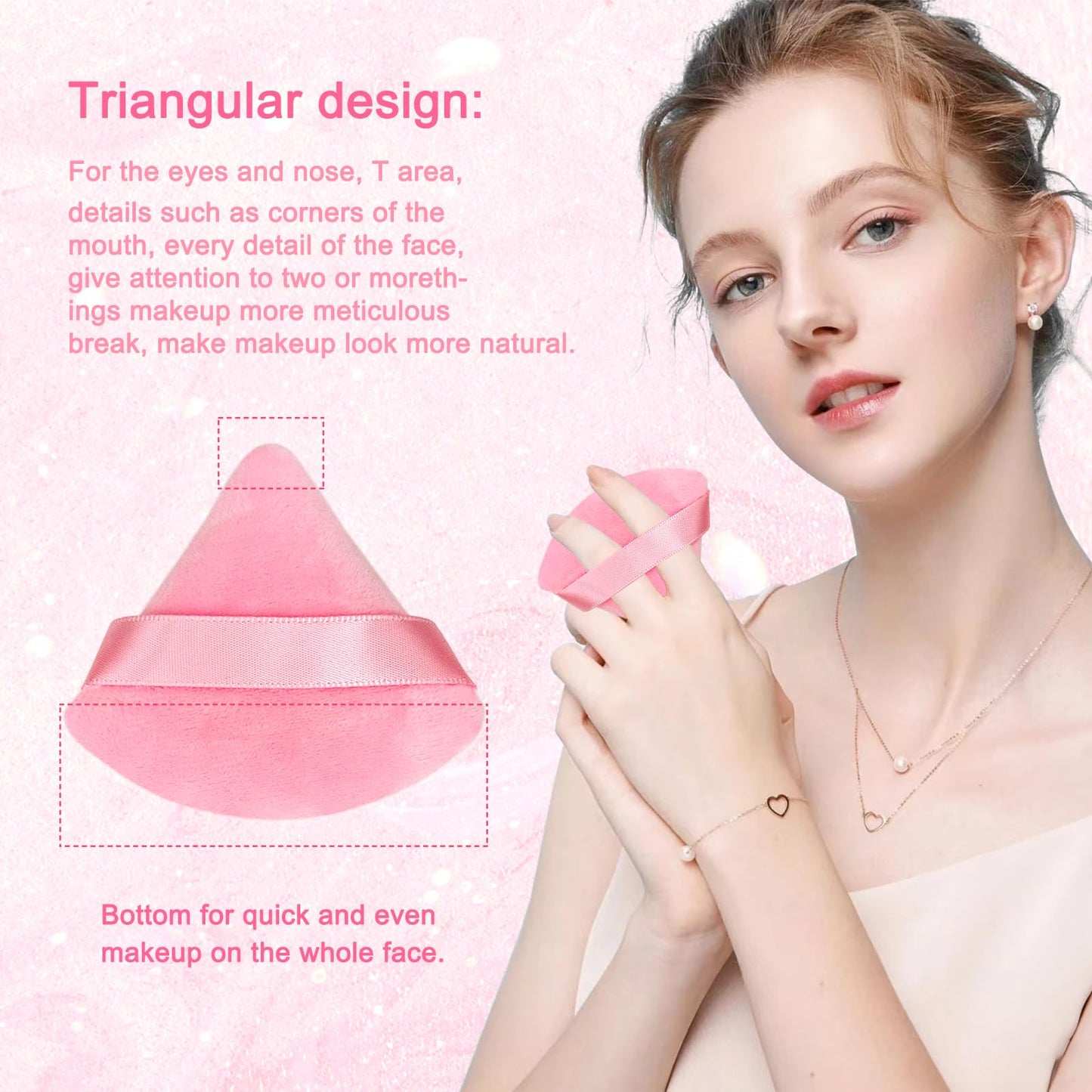 6+6 Professional Makeup Sponge Set,2.76 inch Portable Soft Sponge Setting Face Puffs,Multicolor Makeup Blending Sponge Cosmetic Applicator for Loose Beauty & Personal Care Scartink