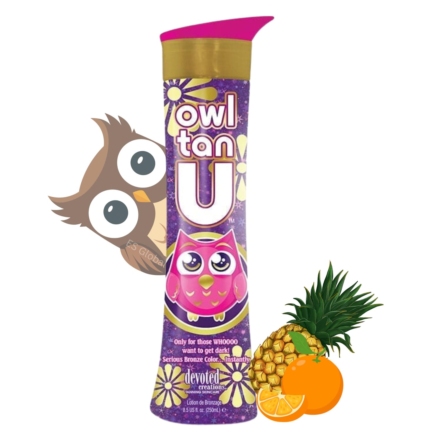Devoted Creations OWL TAN U Instant Bronzer Lotion - 8.5 oz. Beauty & Personal Care Devoted Creations