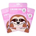 The Crème Shop Animal Sheet Mask, Korean, Hydrating, Collagen, Vitamin C, Anti-Aging - Pack of 3 (Sloth) Beauty & Personal Care The Crème Shop