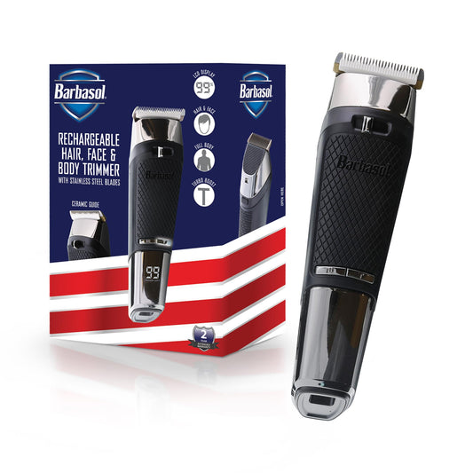 XTREME Barbasol Hair Face and Body Trimmer Hair-Face and Body Trimmer, Easy Use Beauty and Personal Care XTREME