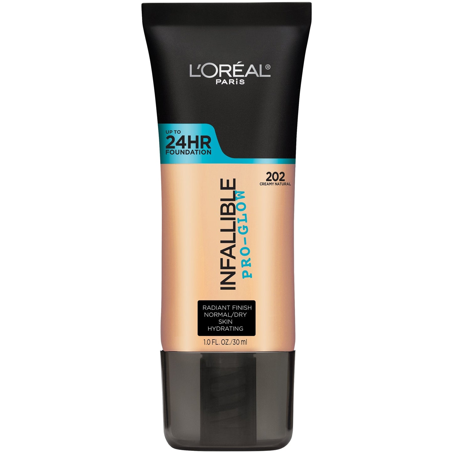 L'Oreal Paris Makeup Infallible Up to 24HR Pro-Glow Foundation, Creamy Natural, 1 fl oz. Beauty and Personal Care L'Oreal Paris