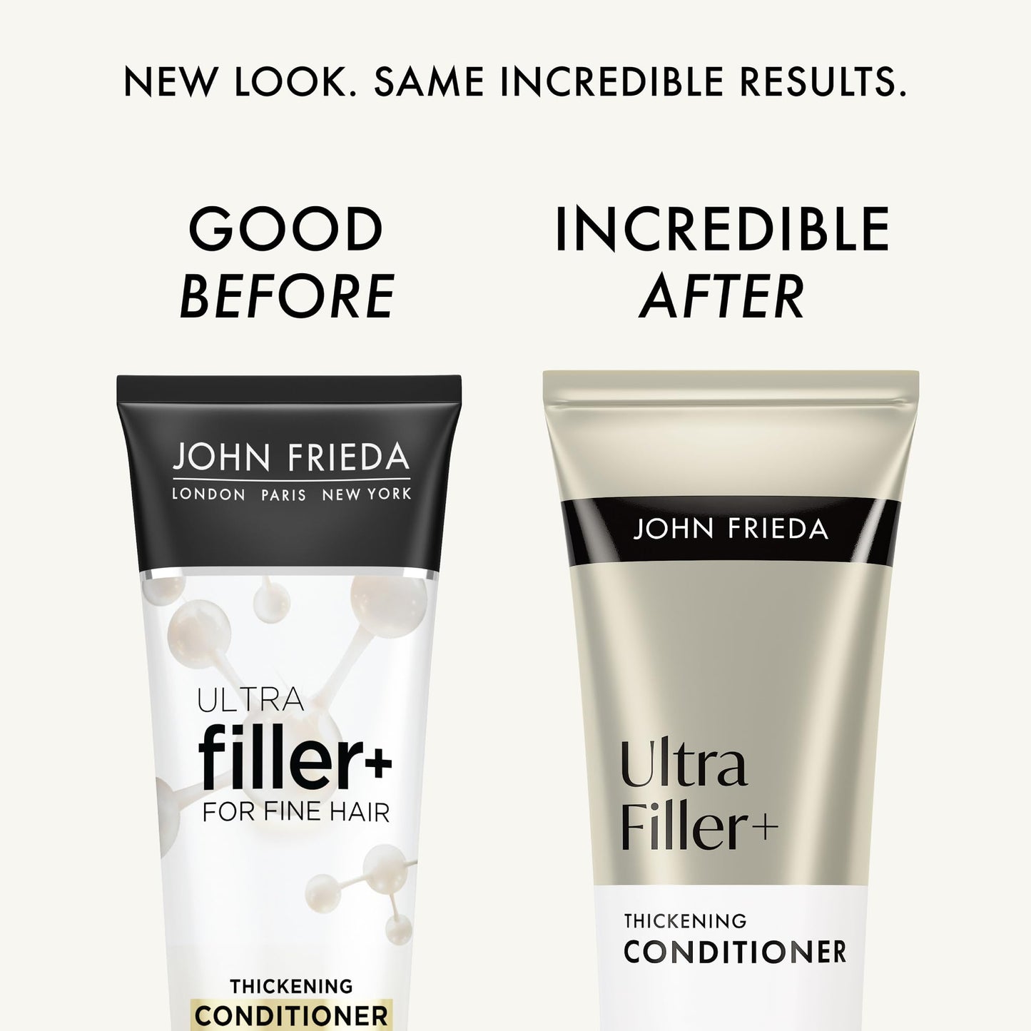 John Frieda ULTRAfiller+ Thickening Conditioner for Fine & Thin Hair, Lightweight Volumizing Conditioner with Biotin & Hyaluronic Acid, Silicone-Free Beauty and Personal Care John Frieda