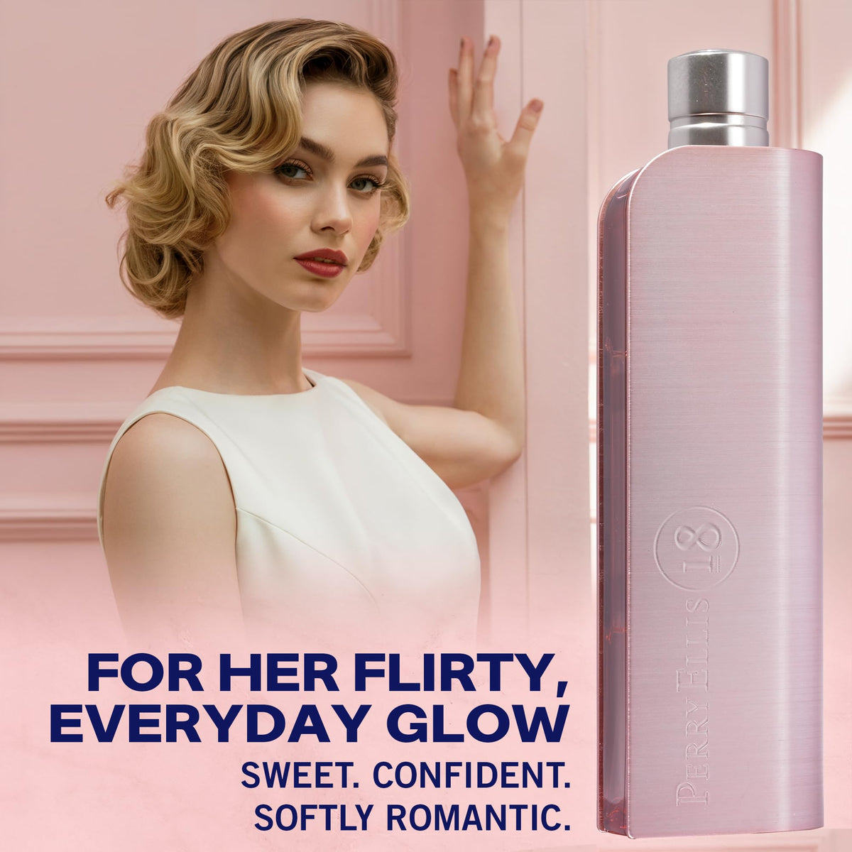 Perry Ellis 18 Eau De Parfum Spray for Women - Perfume for Women, Fruity Floral Fragrance, EDT, Sweet & Fresh Designer Scent for Her, Long Lasting Beauty & Personal Care Perry Ellis