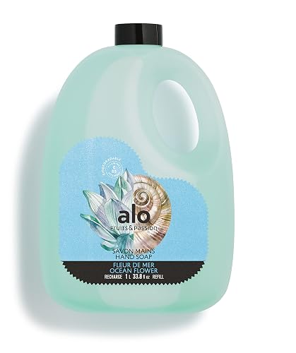Fruits & Passion Alo Ocean Flower Hand Soap Refill 1 Litre Beauty & Personal Care Fruits and Passion