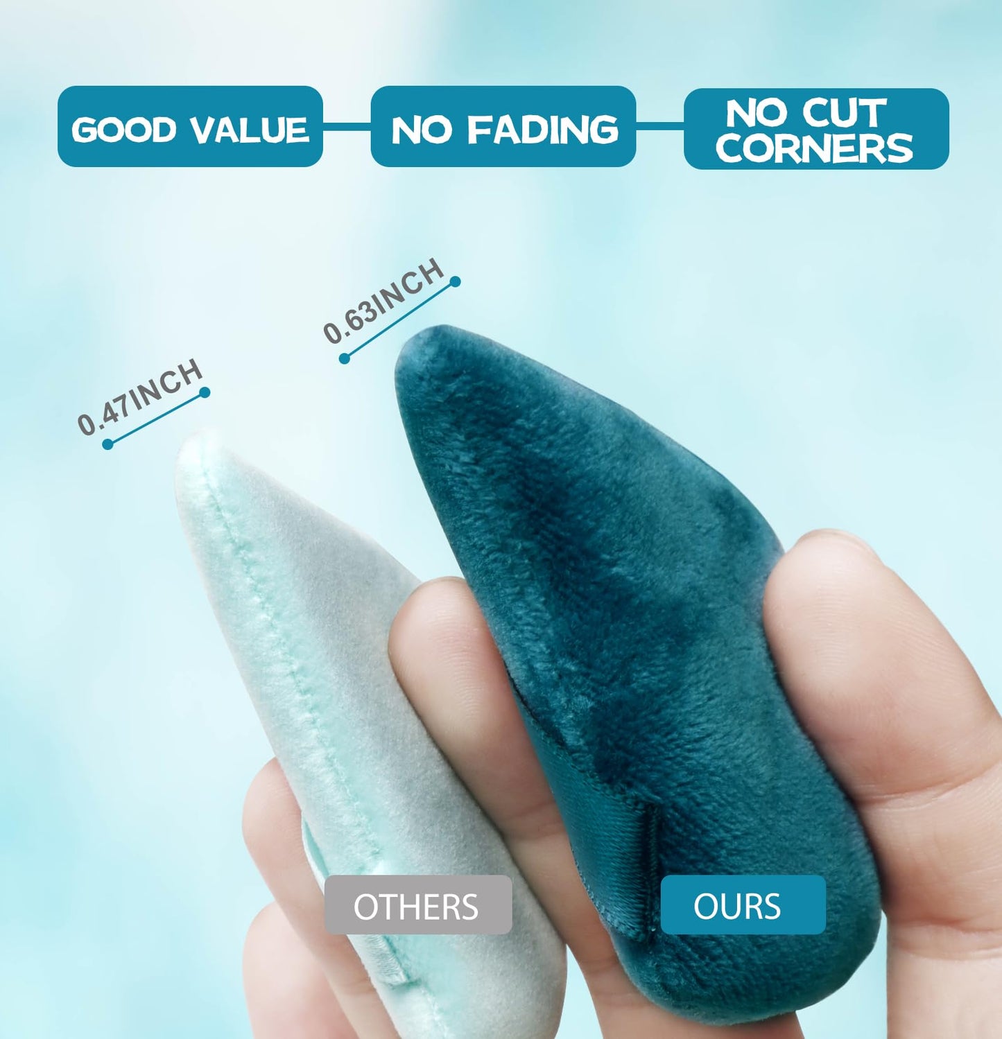 8 Pieces Triangle Powder Puff Face Soft Triangle Makeup Puff Velour Cosmetic Foundation Blender Sponge Beauty Makeup Tools Beauty & Personal Care MMQ