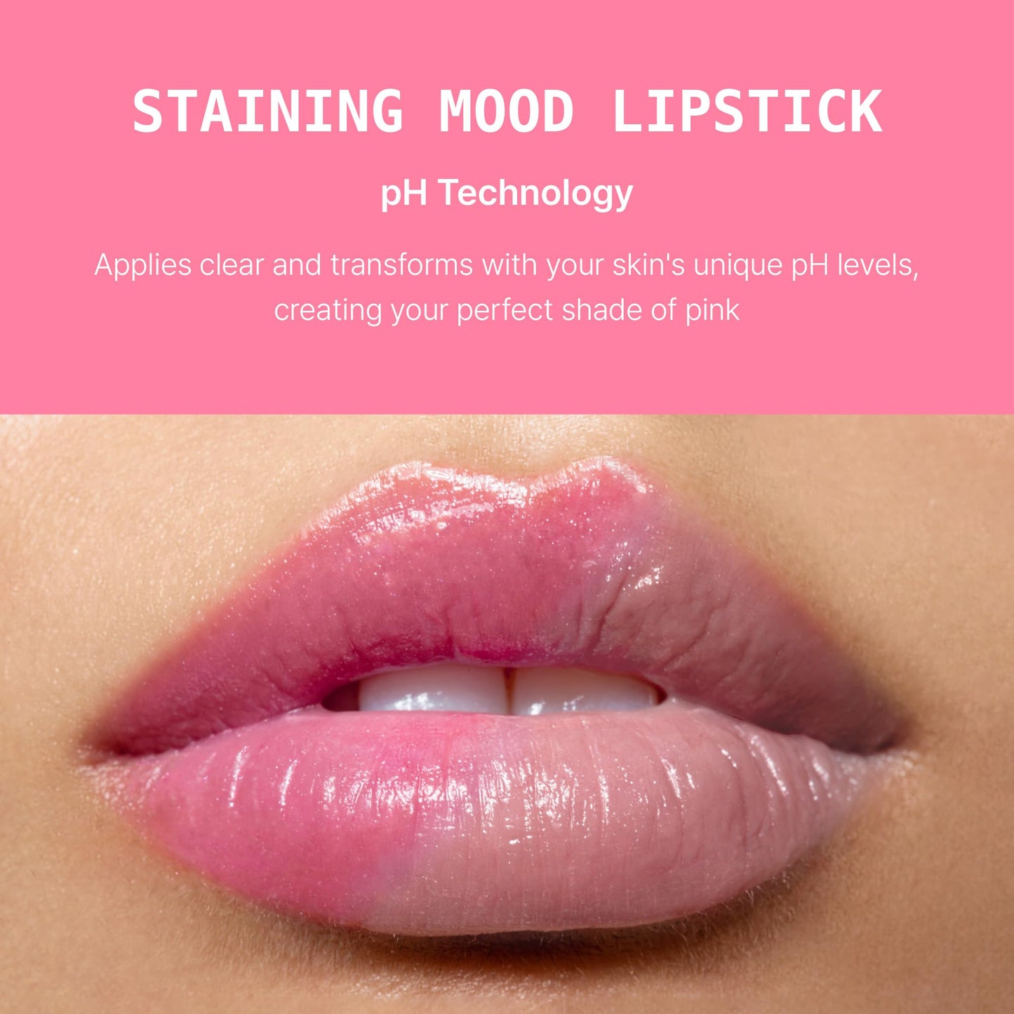 Ruby Kisses Staining Mood Lipstick, pH Color Changing Lip Balm Tint, Lightweight Hydrating Formula with Coconut Oil, Temperature-Reactive Long Lasting Beauty & Personal Care Ruby Kisses