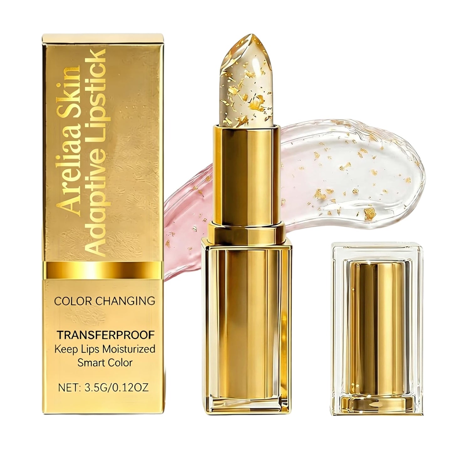 Areliaa Skin-Adaptive Lipstick, Areliaa Signature Lipsticks, Long Lasting Moisturizing Ph Lipsticks, Color Changing Lipstick for Older Women (1PCS) Beauty & Personal Care Areliaa Skin