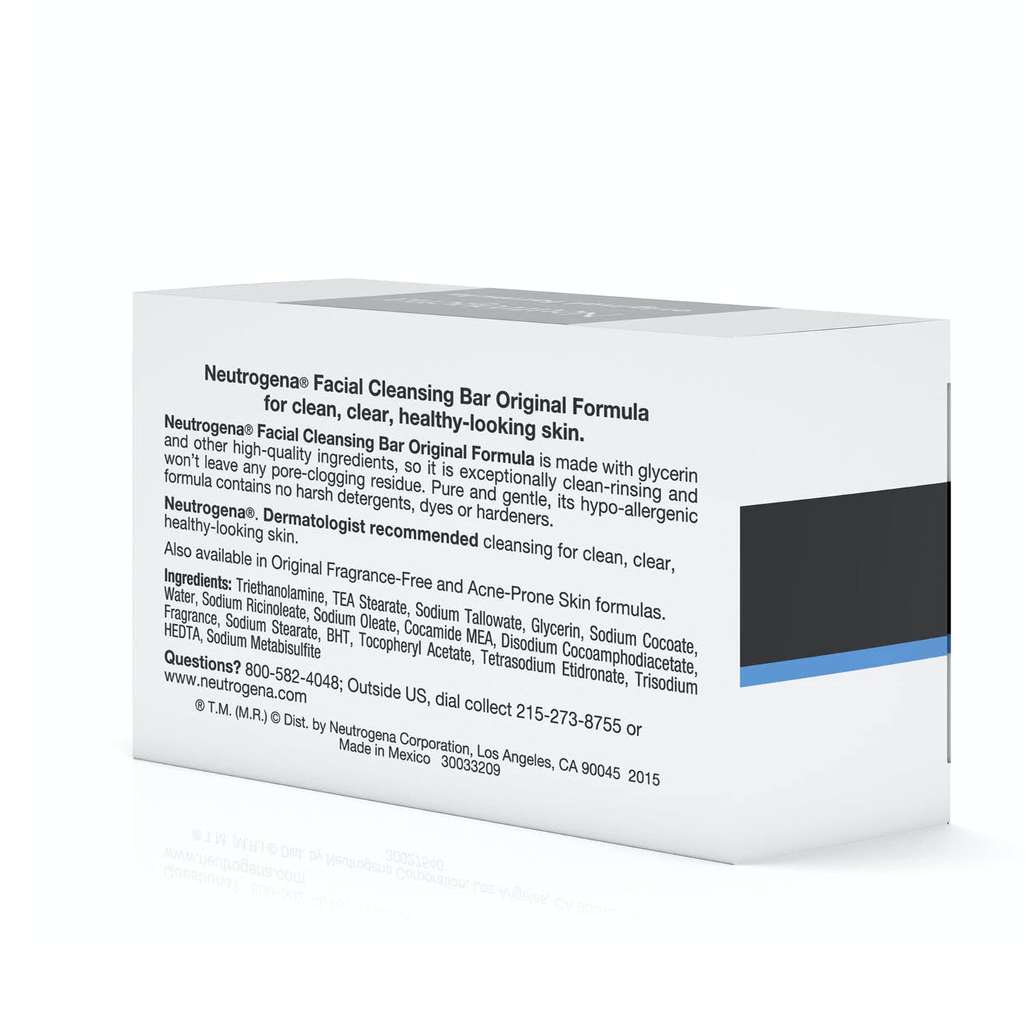 Neutrogena Transparent Facial Bar Bonus Pack, Original Formula - 3 ea Beauty & Personal Care Neutrogena