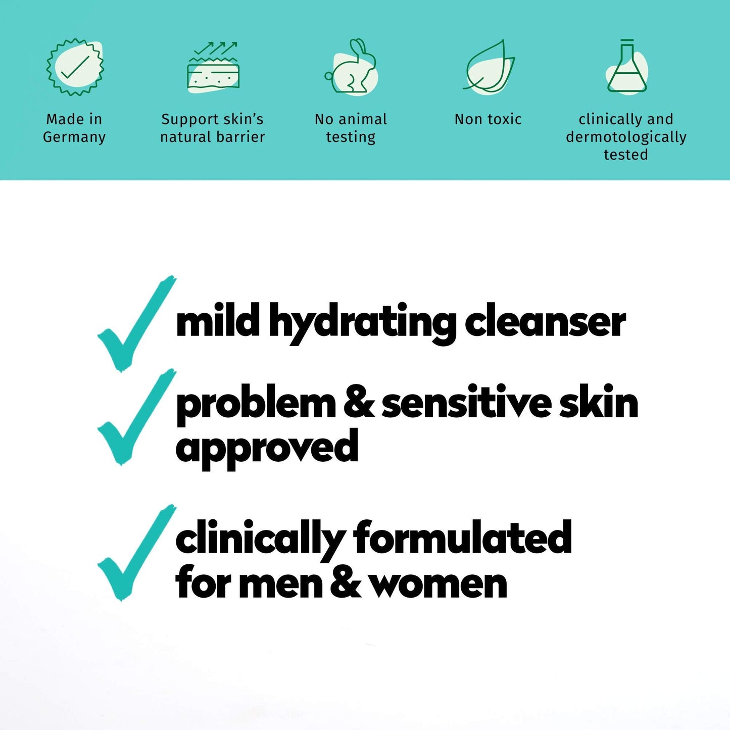 SEBAMED Paraben-Free Face and Body Wash With Pump for Sensitive and Delicate Skin pH 5.5 Ultra Mild Dermatologist Recommended Cleanser 33.8 Fluid Beauty & Personal Care SEBAMED