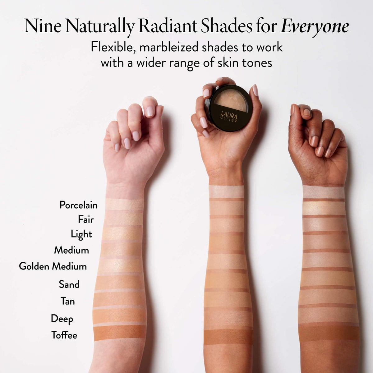 LAURA GELLER Baked Balance-N-Glow Illuminating Powder Foundation - Medium