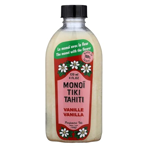 Monoi Tiare Tahiti Coconut Oil Vanilla - 4 fl oz Beauty & Personal Care Tayongpo