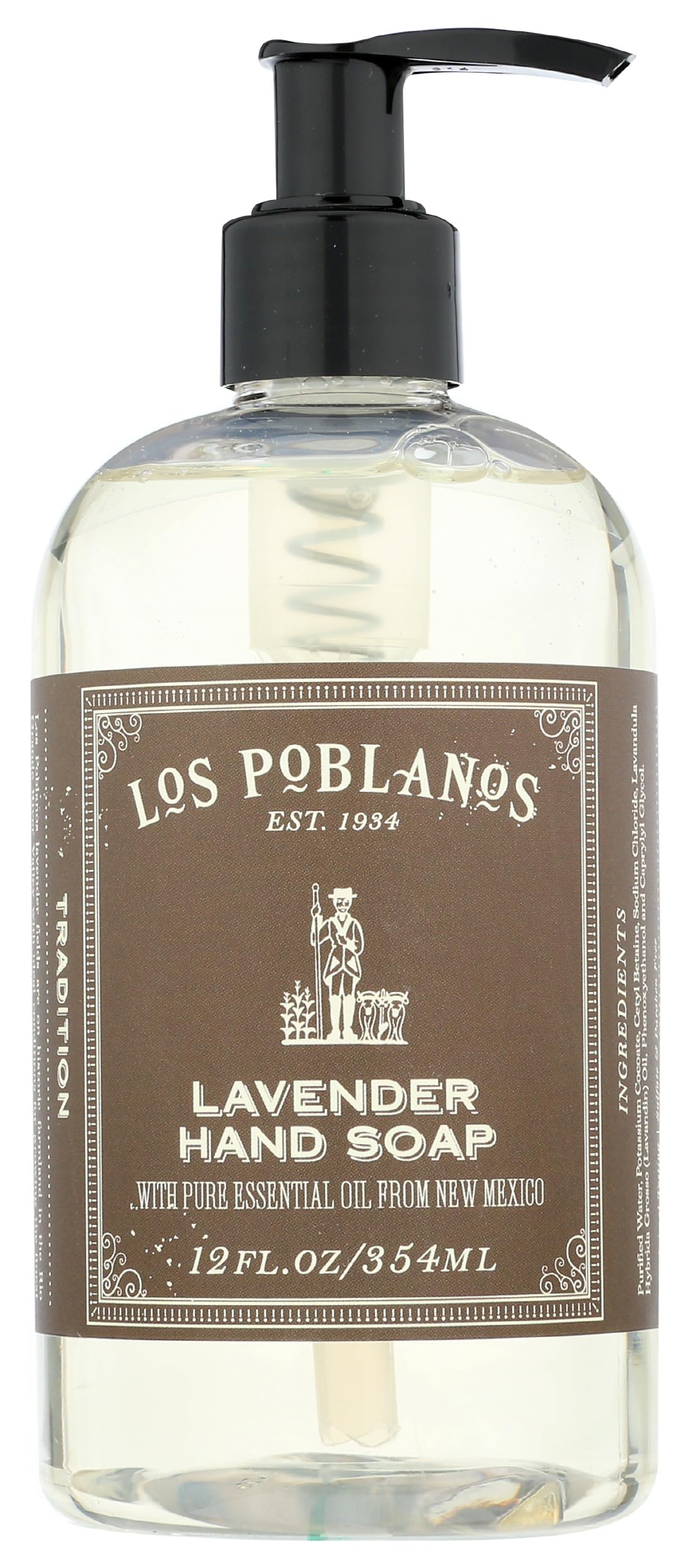 Los Poblanos, Hand Soap Lavender, 12 Fl Oz Beauty & Personal Care Los Poblanos