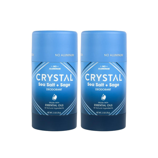 CRYSTAL Magnesium Solid Stick Natural Deodorant, Non-Irritating Aluminum Free Deodorant for Men or Women, Safely and Effectively Fights Odor, Baking Beauty and Personal Care Crystal Essence