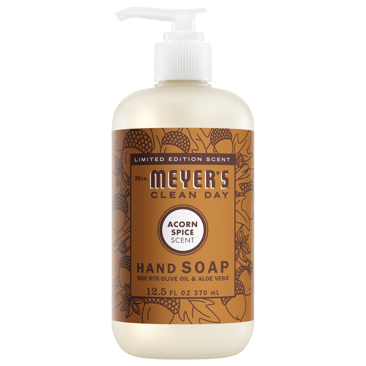MRS. MEYER'S CLEAN DAY Hand Soap, Acorn Spice Scent, 12.5 Fl Oz Bottle Beauty & Personal Care Mrs. MEYER'S