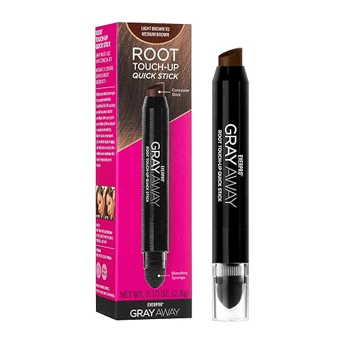 EVERPRO Gray Away Root Touchup Quick Stick, Light Brown, 0.1 Oz Beauty & Personal Care EVERPRO