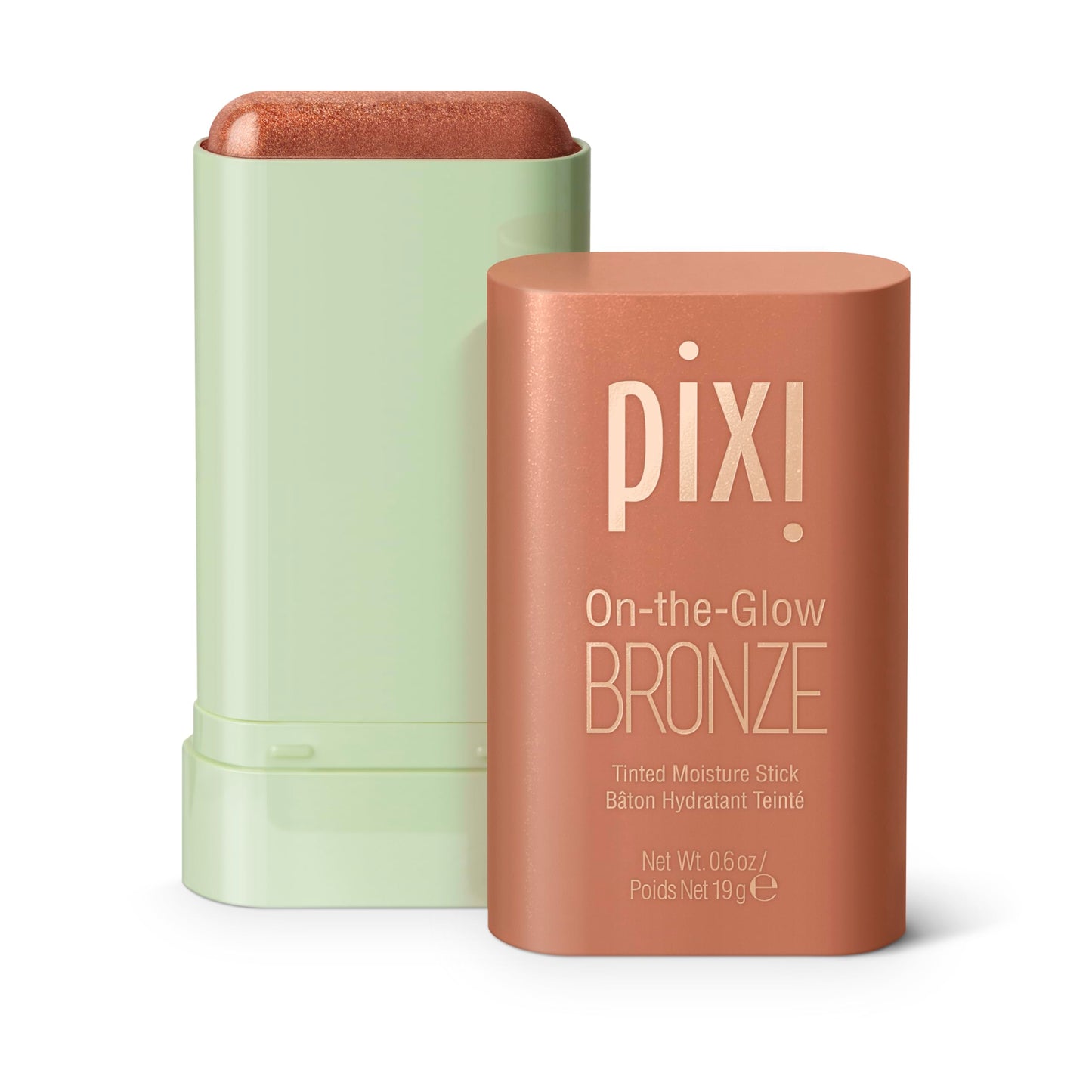 Pixi On-the-Glow Bronze - RichGlow, Hydrating Tinted Moisture Bronzer Stick with Ginseng, Aloe Vera & Fruit Extracts, For Cheeks & Lips, 19g / 0.6oz Beauty & Personal Care Pixi