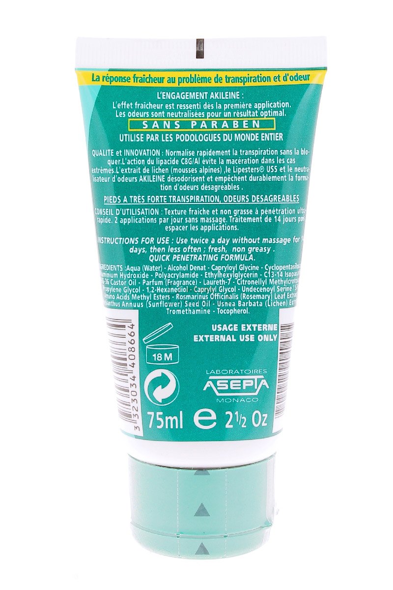 Akileïne Antiperspirant Gel 50ml Beauty and Personal Care Akileine