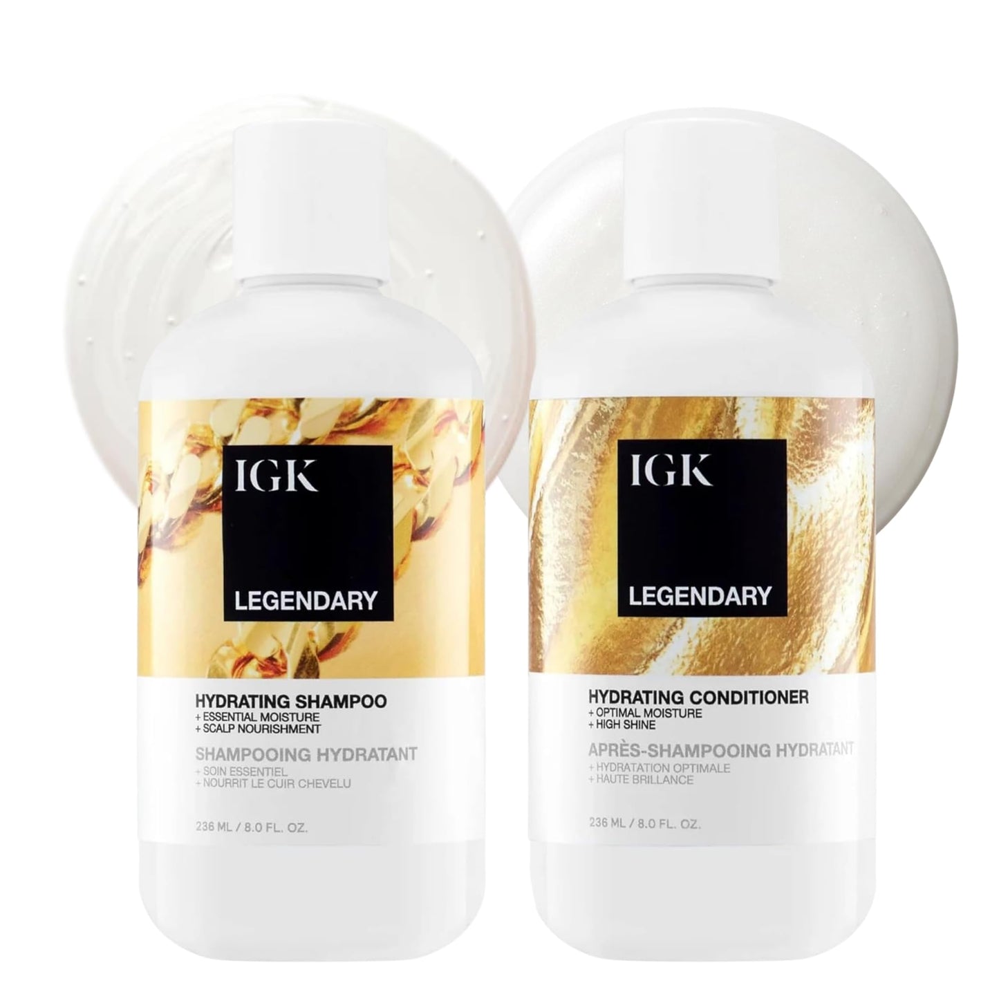 IGK LEGENDARY Dream Hair Shampoo & Conditioner Set | Hydrating Haircare Duo for Soft Shiny Healthy Looking Hair | Lightweight Feel with Bounce Beauty & Personal Care IGK